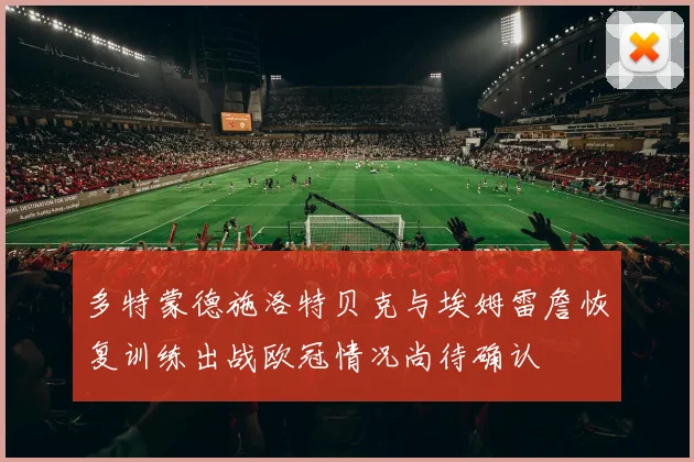 多特蒙德施洛特贝克与埃姆雷詹恢复训练出战欧冠情况尚待确认