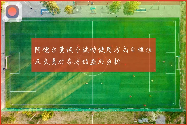 阿德尔曼谈小波特使用方式合理性及交易对各方的益处分析